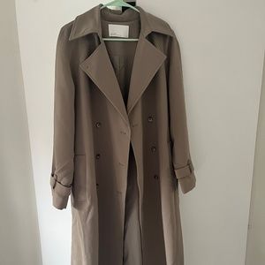 Oversized Oak + Fort Belted Trench Coat